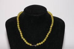 Ball chain 8mm/50cm olive jade