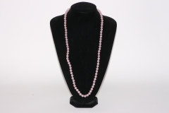 Ball chain 8mm/80cm rose quartz