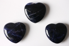 Heart hand flatterer sodalite