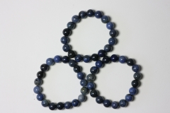 Dumortierite Ball Bracelet 10 mm