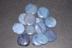 0.5kg blue quartz pocket stones