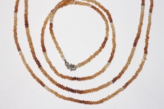 Hessonite chain fac. 3,5mm / 45cm