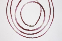 Ruby chain gradient fac. approx. 2.5mm/45cm