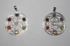 Chakra Pendant round