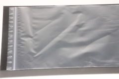 100pcs. Plastic bags with snap closure, 250x350mm