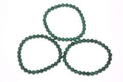 Malachite Ball Bracelet 6 mm