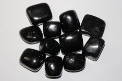 0,5kg black Tourmaline tumbled stones, India