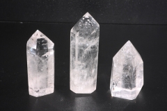 Bergkristallspitzen, pol. B 100-130gr (G5)