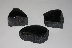 black Tourmaline crystalline top polished India 0,3-0,4kg