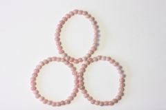 Pink Opal Kugelarmband 6 mm