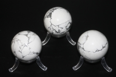 Gemstone balls magnesite 40mm