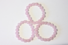 Rose Quarz Ball Bracelet 10 mm