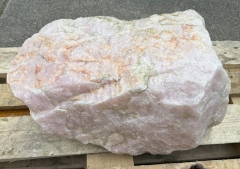 approx. 90-100kg rose quartz rough stone Nigeria XL