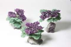 Edelstein-Bäumchen Amethyst-Pinie auf Amethyst