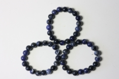 Sodalite Ball Bracelet 10 mm