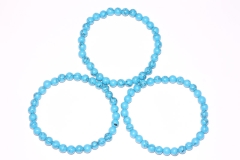 Turquoise rec. Ball Bracelet 6 mm