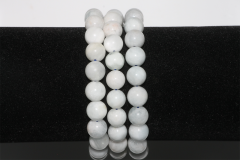 Aquamarin Kugelarmband 8 mm B-Qual.