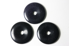 3erSet Blaufluß synth. 50mm Donuts