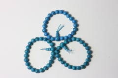 Power bracelet turquoise rec.