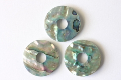 3erSet Abalone 30mm Donuts
