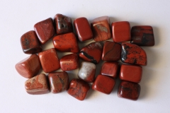 0.5kg red jasper tumbled stones, South Africa