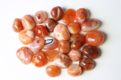 0,5kg Carnelian tumbled stones, India