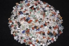 1kg Tumbled Stone Mix-Mini, Sand Bras.