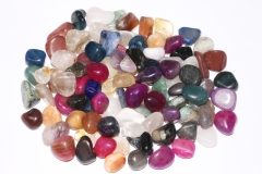 Tumbled stone mix-mini, 8-12mm Brazil