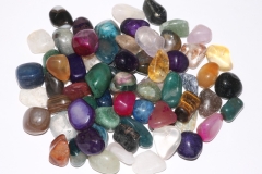 Tumbled stone mix-mini, 12-18mm Brazil