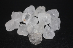 5kg bag Rock crystal raw stones 20-30mm India