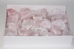 10kg box Rose quartz raw Brazil 0.3-0.6 kg/piece