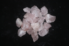 Decorative chips rose quartz Brazil