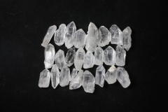 Rock crystal spikes natural
