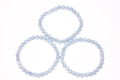 Angelite Ball Bracelet 6 mm