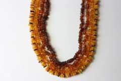 Amber necklace, baroque 70cm
