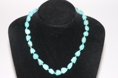 Natural turquoise necklace Nugget 50cm